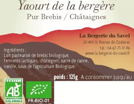 Yaourt Châtaignes